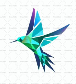 Geometrischer Kolibri